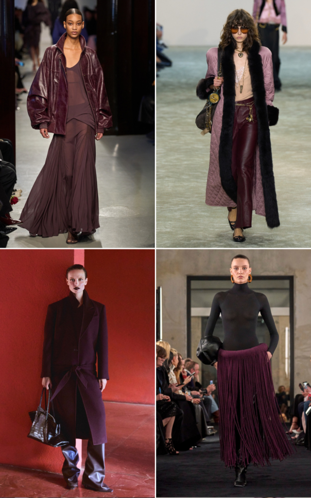 Deep Plum & Burgundy for Dramatic Winter Elegance
