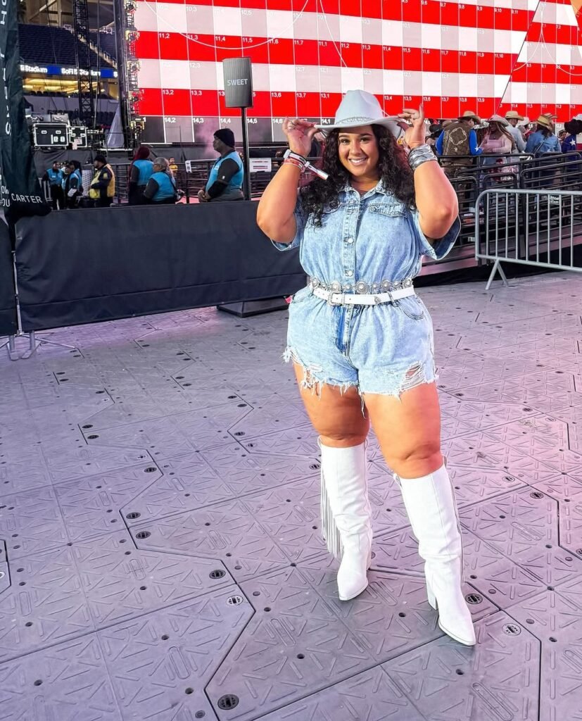 Plus Size Spring Cowgirl Outfits