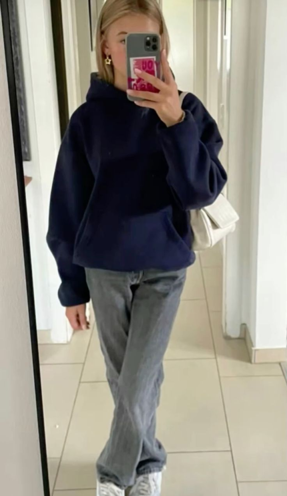 Hoodie Outfit Women Winter