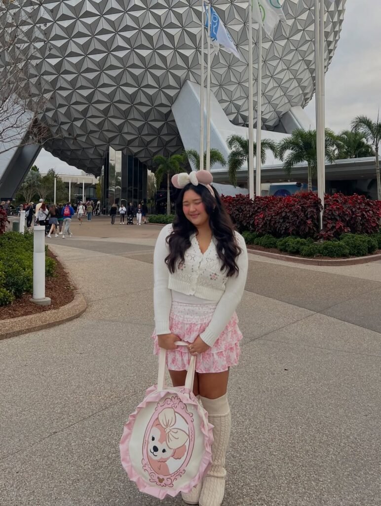  Cozy Epcot Pink Moment