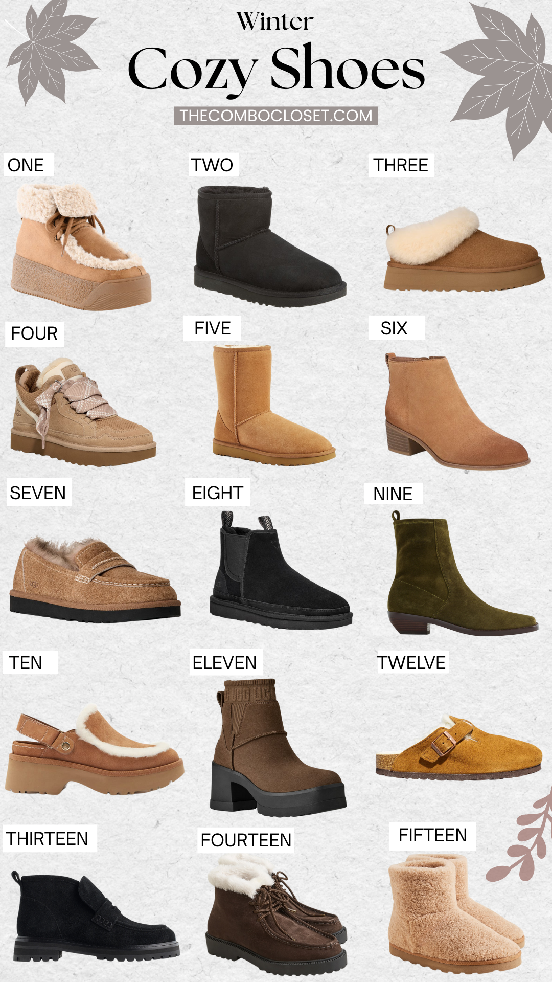 Boots & Shoe Styles for Winter