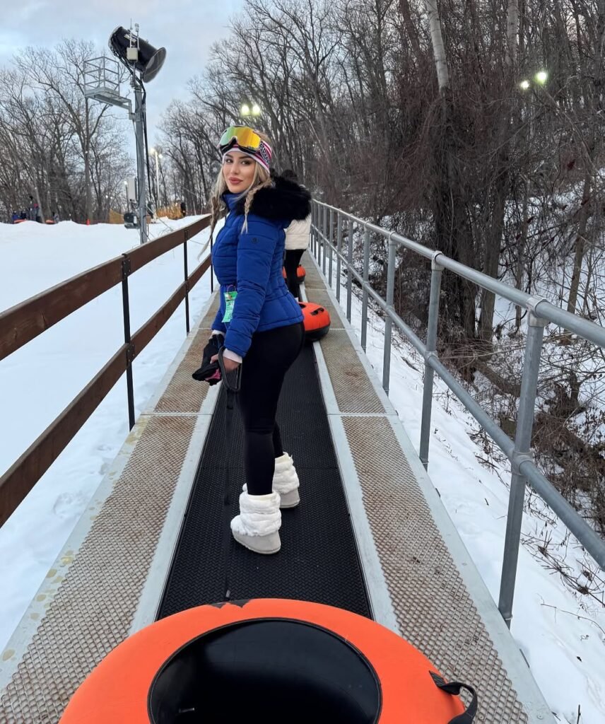 Fitted Puffer  with  Winter Layers