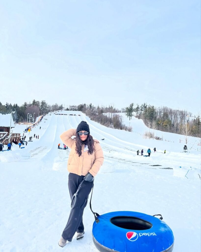 Short Puffer Layered Outfit