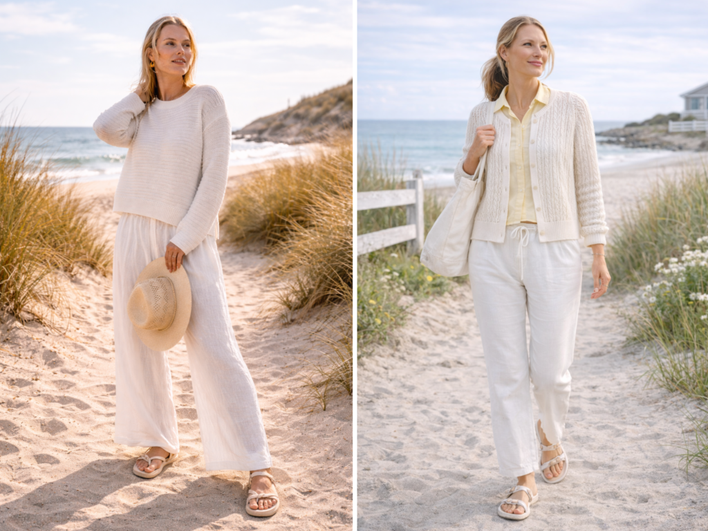 Lightweight Knit Beach Sweater