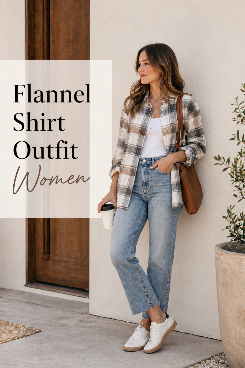 Flannel Shirt Outfit Ideas For Women