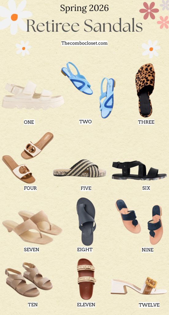 Summer Sandal Styles for Retired Women