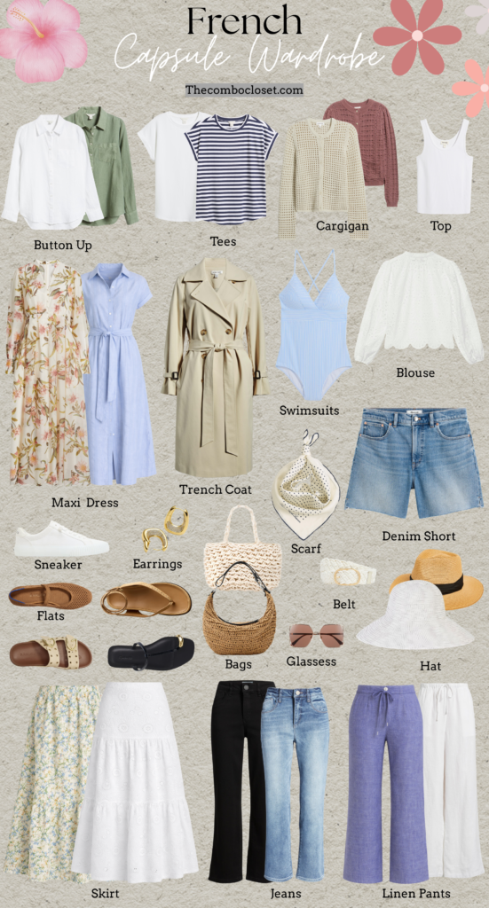 French Capsule Wardrobe Over 50