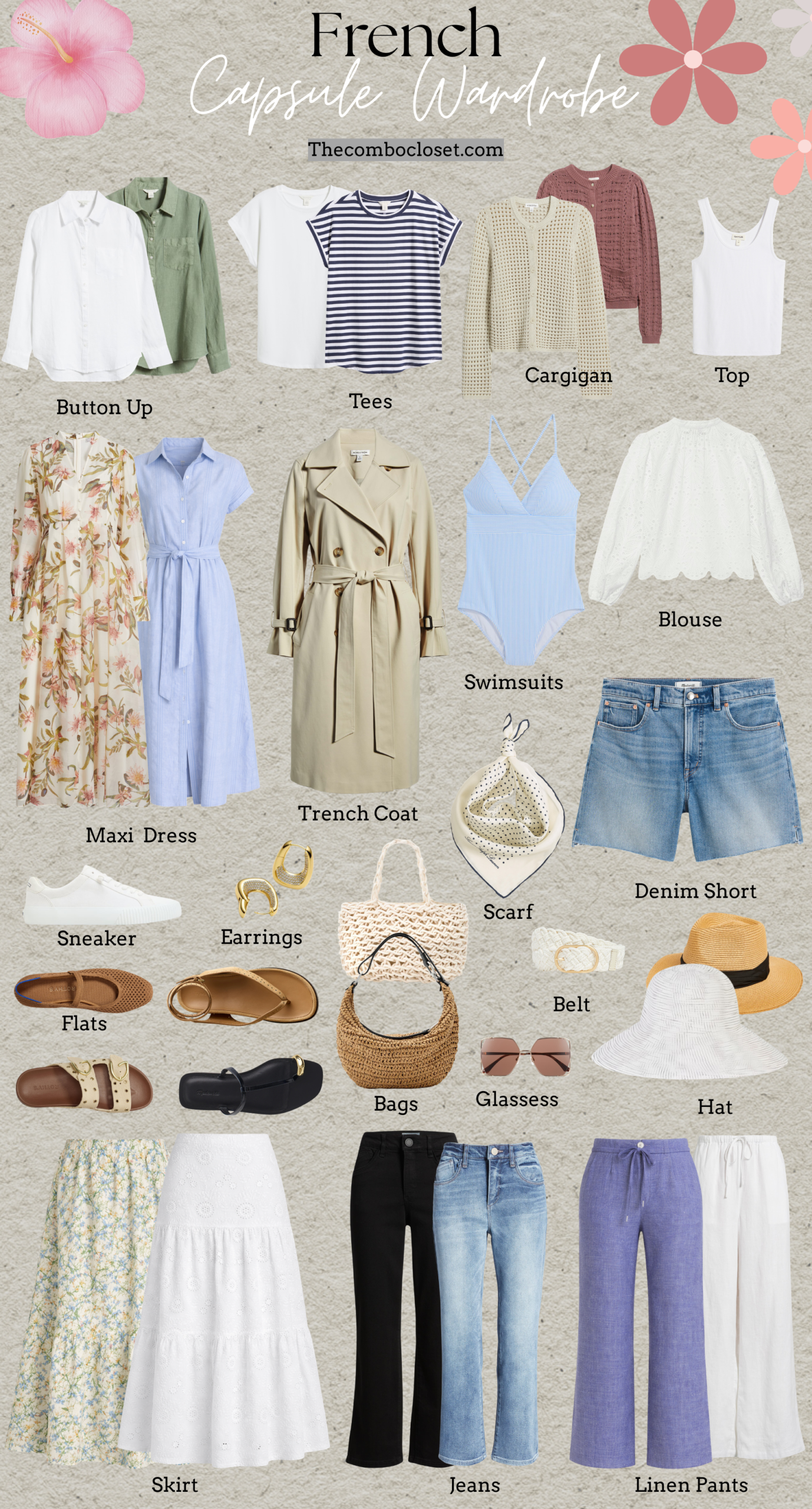 French Capsule Wardrobe Over 50