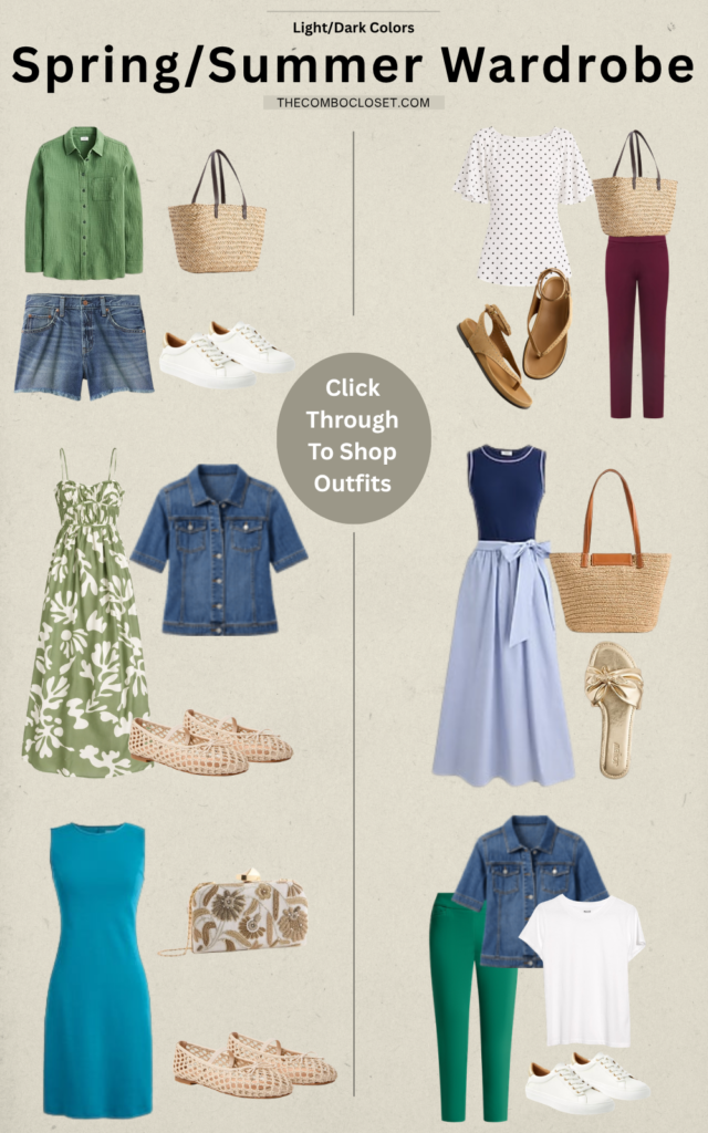 Light and Dark Outfit Combination