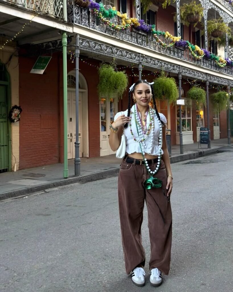Festive Nola Chic Street Style