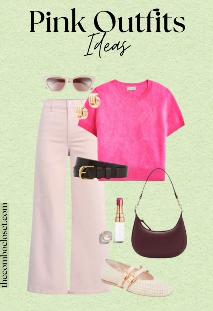 Bright Pink Casual Chic Outfit