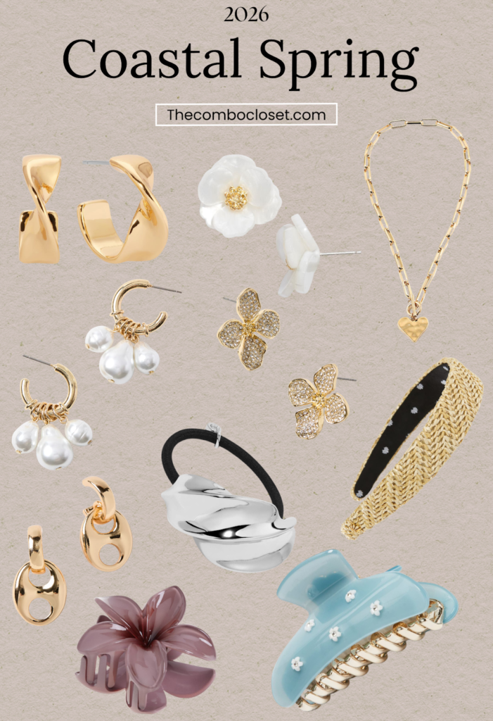 Coastal Spring Jewelry and Accessories