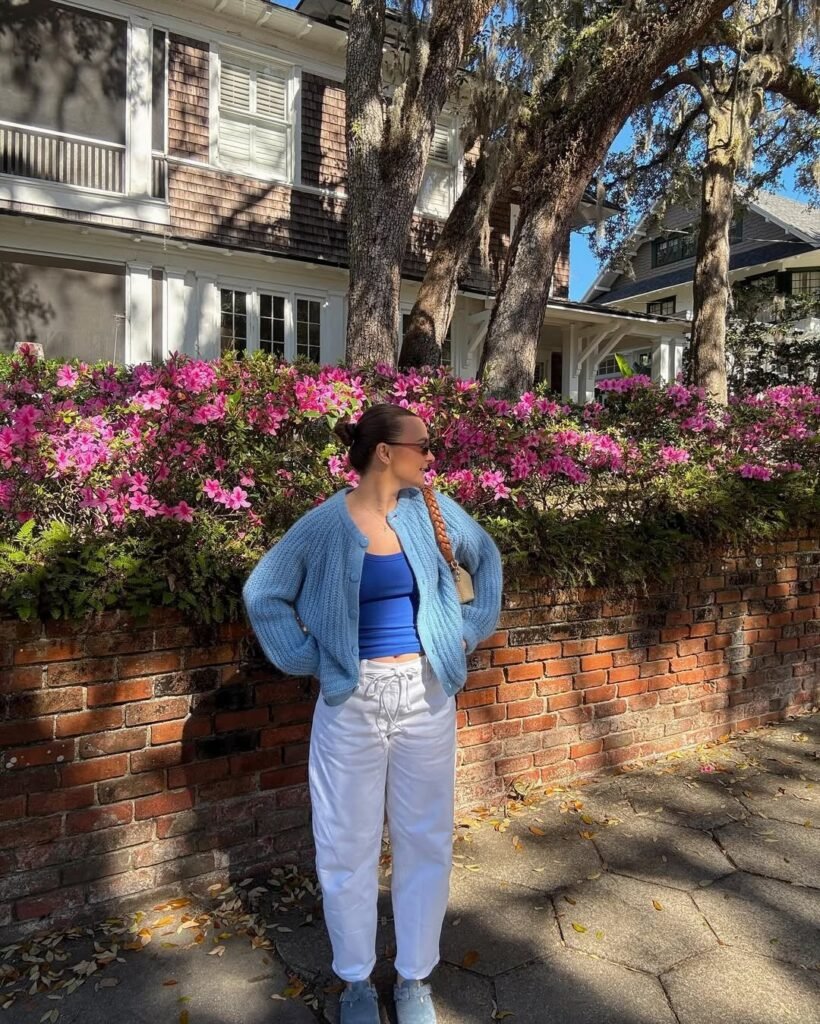 Cozy Casual Spring Layered Outfit