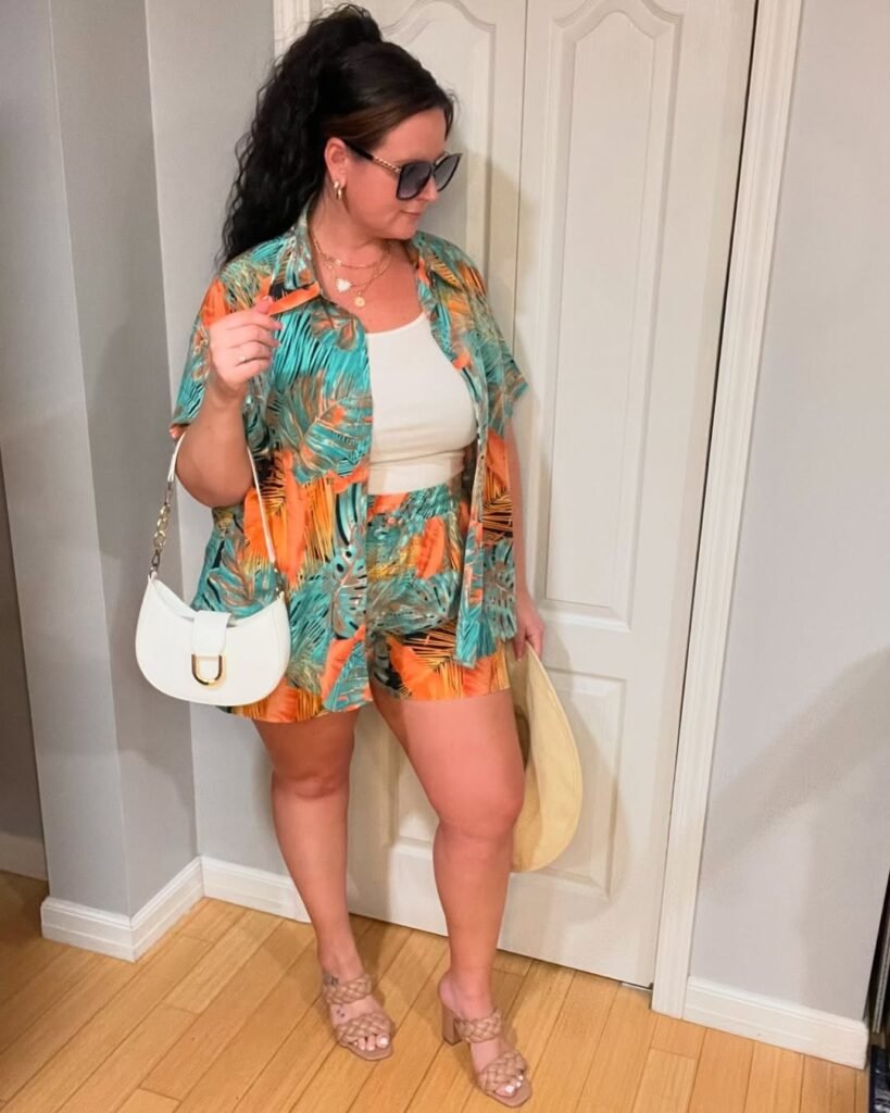 Plus Size Spring Break Outfits Over 40 Women
