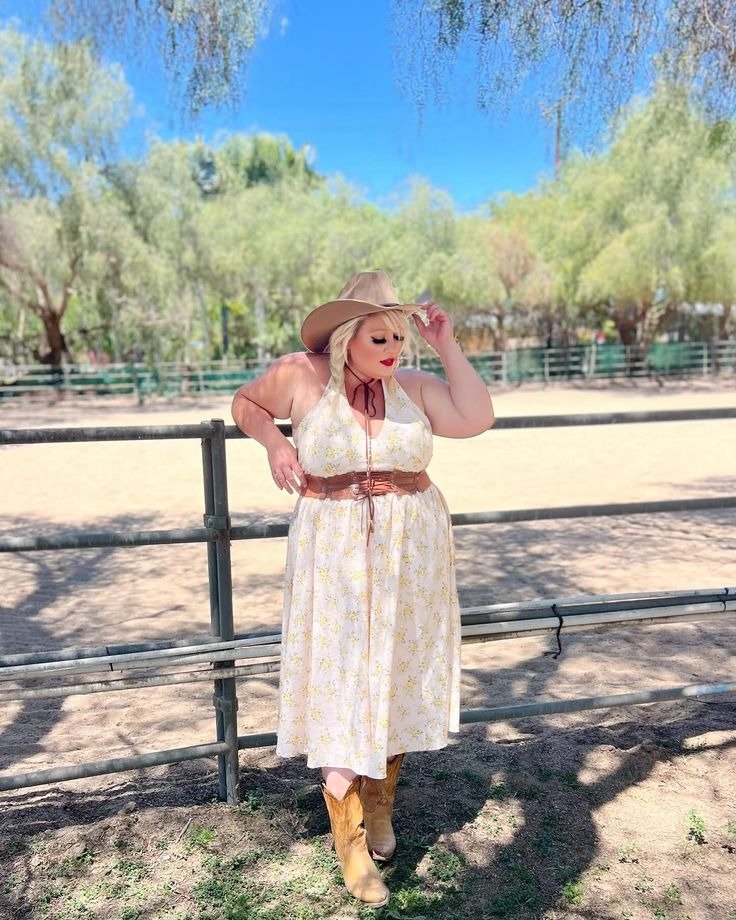 Plus Size Cowgirl Outfits For Women Over 40