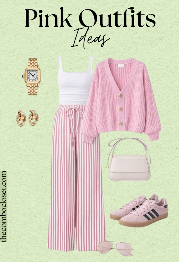 Soft Pink Casual Chic Outfit