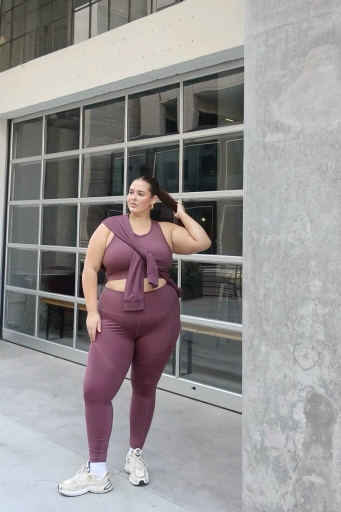 Plus Size Spring Workout Outfits 