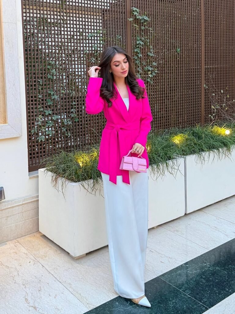 Pink Blazer Outfits That Look Polished and Modern