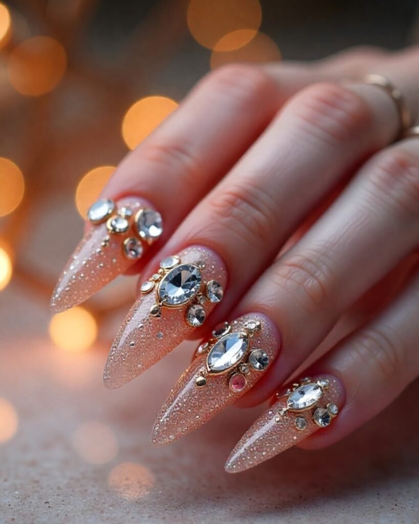 Trendy Stiletto Nail Ideas