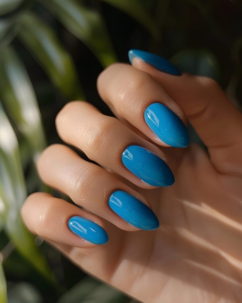 Almond teal color