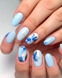 Blue Nail Designs