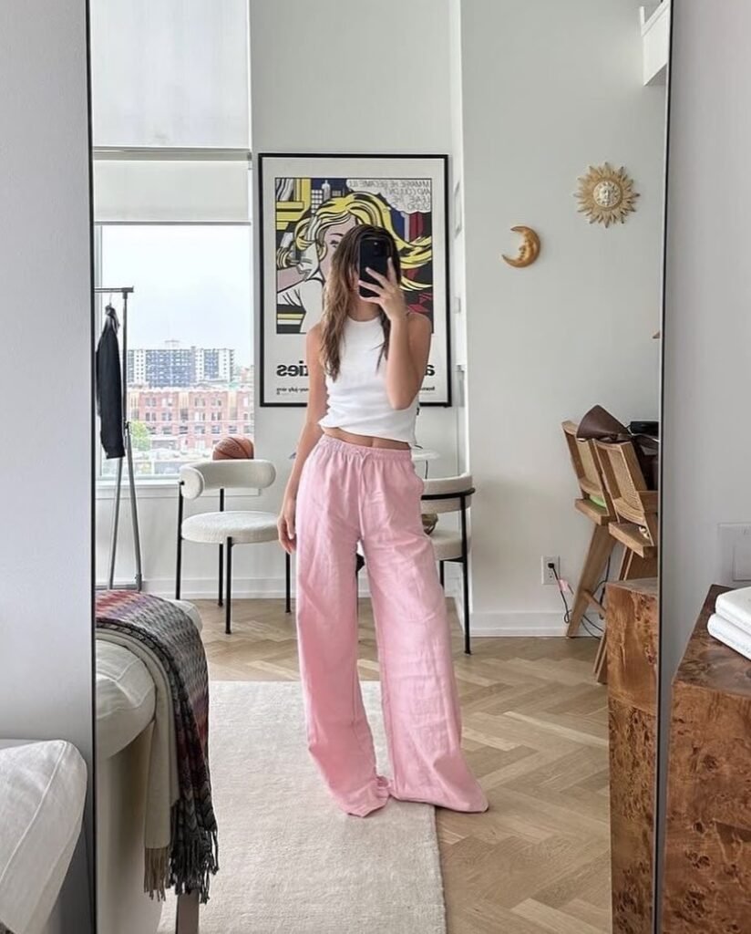 Linen Pants Outfit Ideas For Women