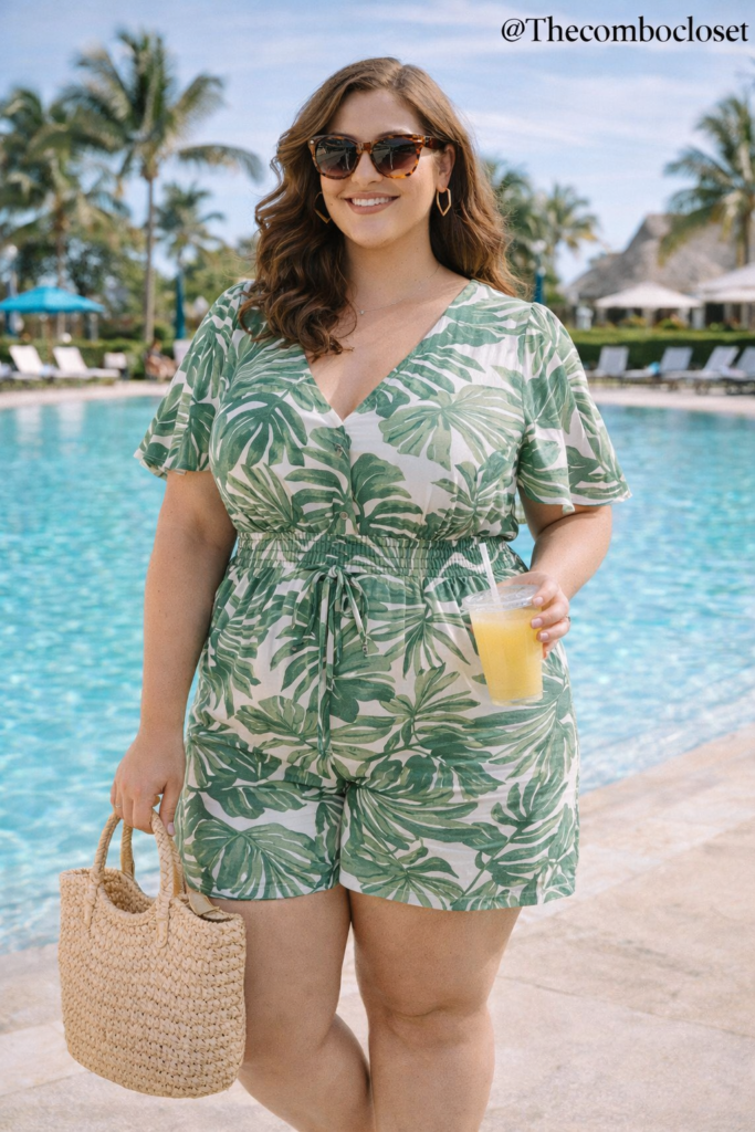 Plus Size Beach vacation Outfits Ideas