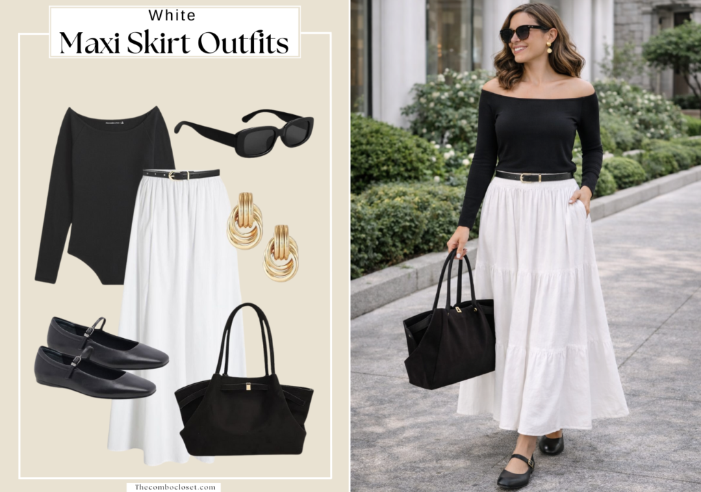Long Skirt Outfits Ideas For Summer