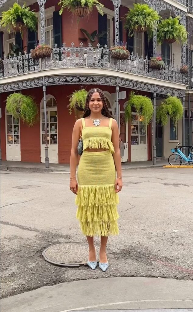 Chic Fringe Two Piece Outfit