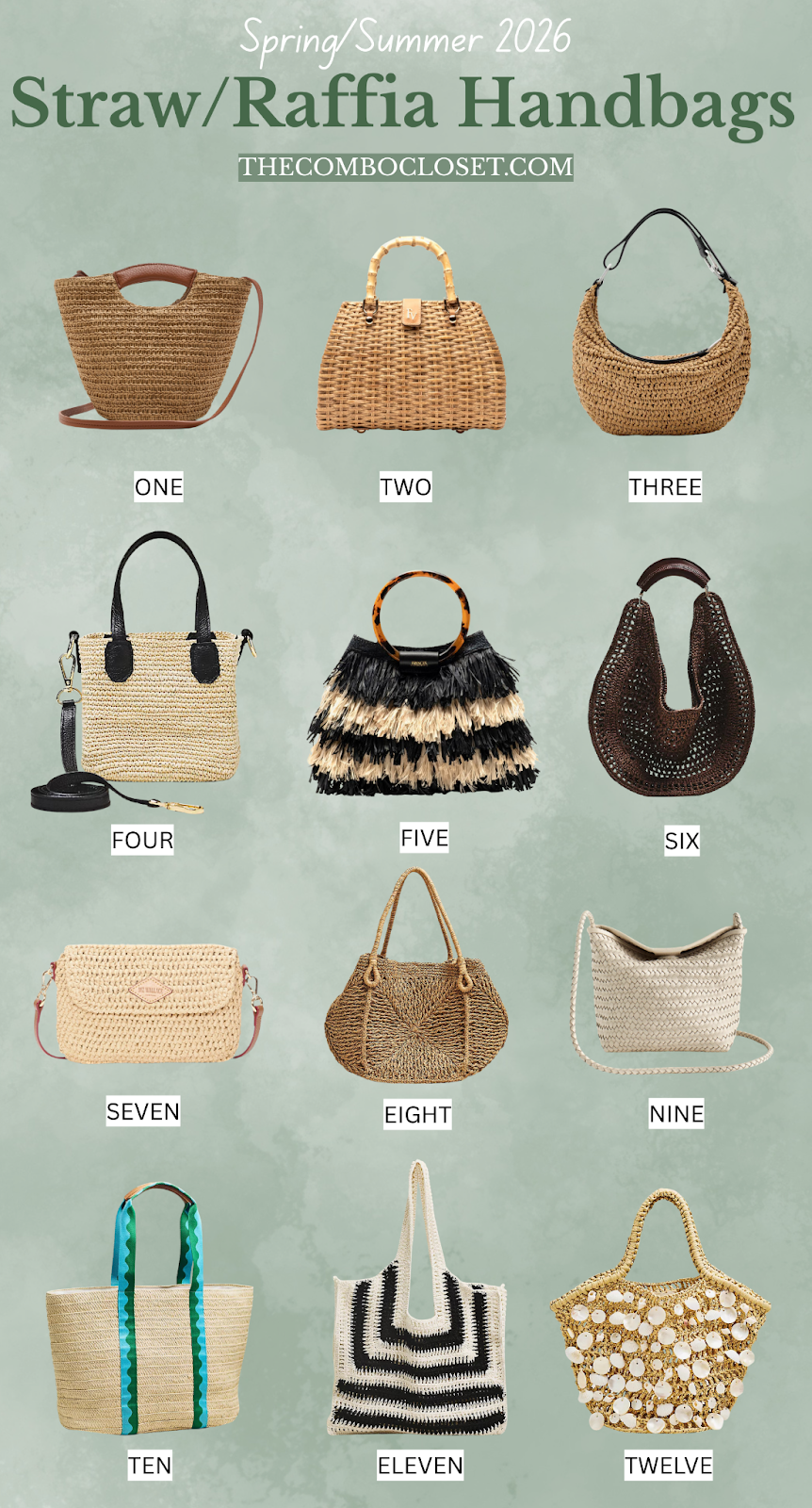 Raffia Bags For This Season