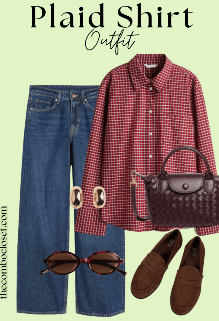 Plaid Shirt Outfit Ideas