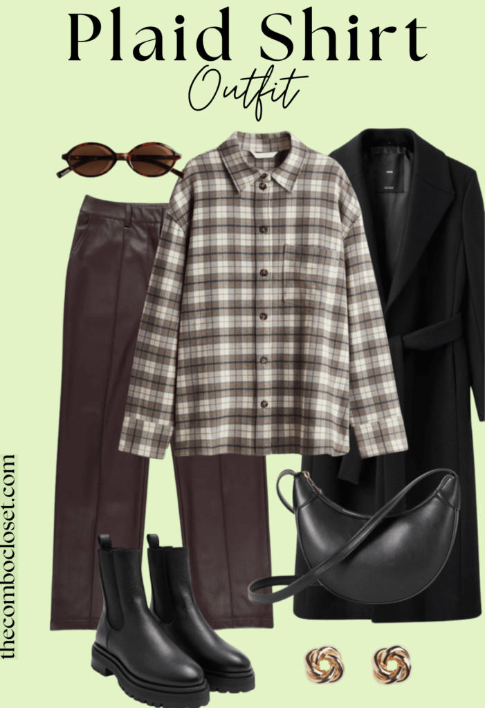 Plaid Shirt Outfit With Jeans