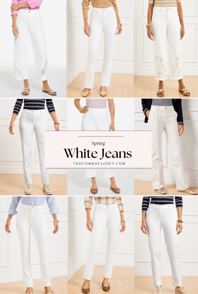 White Jeans to Wear in Summer