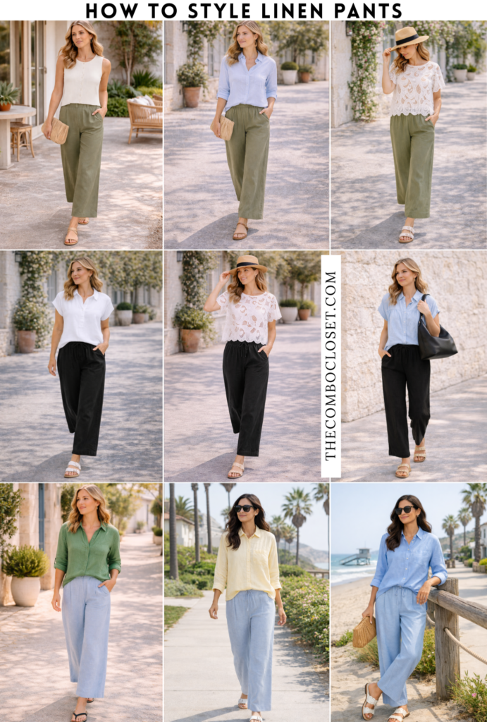 What To Wear With Linen Pants Women