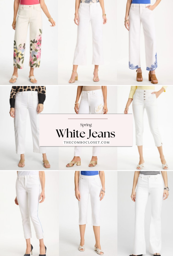 Best White Jeans to Wear This Spring